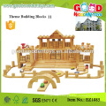 Vente en usine EZ1085 573pcs School Solid Wooden Blocks Toy